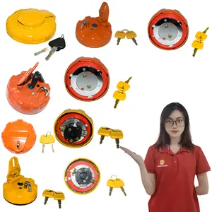 Construction works Excavator Volvo Ex Zax Sh Sk Jcb Cat Sany Hydraulic oil tank cover oil tank cover For Excavator Spare Parts