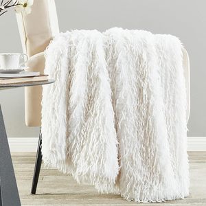 Couverture en fausse fourrure moelleuse Zhengtai OEKO-TEX Home Decor Knit 850GSM pour l'hiver - Product Image 1