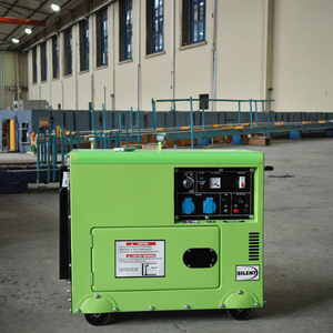 เครื่องกำเนิดไฟฟ้าดีเซลแบบเงียบพิเศษสำหรับใช้ในบ้าน ขนาด 3kva 5kva 6kw 7kw 8kw 9kw 10kva พร้อมระบบ ATS แบบเฟสเดียวและสามเฟส แรงดันไฟฟ้า 110V 220V 380V ความถี่ 50 60Hz - Product Image 1
