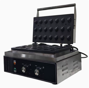 Machine à gaufres électrique commerciale 21 trous pour gaufres croustillantes à la châtaigne, 1550W, appareil à gaufres et <span class=keywords><strong>cuiseur</strong></span> à pain - Product Image 1