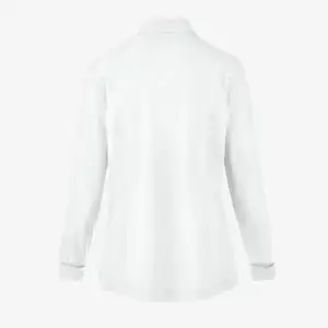 2024 Unisex Waterproof Spandex Cotton Stretch Jacket Scrub Uniform Doctor Nursing Sets White V Neck Scrubs Uniforms Sets Nurse