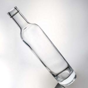 Botella de licor de vodka de tequila Premium 500 ml 750 ml botellas de vidrio de licor al por mayor con corcho - Product Image 4