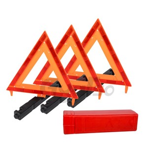 Safety Triangle Kit Road Emergency Warning Reflector Roadside Reflective Early Foldable Warning Sign