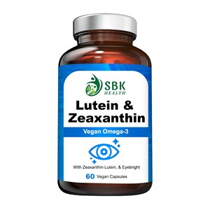 Top Quality Health Lutein Zeaxanthin Vegan Omega-3 Capsules 60 Count Eye Health Support <b>Supplement</b> - Product Image 1