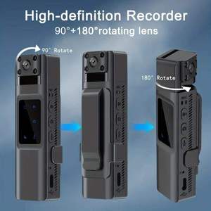 L13 Máy Ảnh Cơ Thể Với Âm Thanh Và Video Ghi Âm 1080P Cơ Thể Cam 7hr Pin IR Cắt Tự Động Tầm Nhìn Ban Đêm 128GB Cơ Thể Mặc Máy Quay Phim - Product Image 5