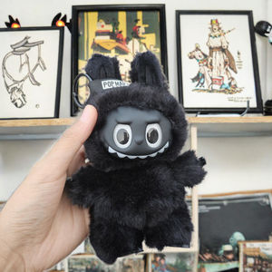 本物のLbbブラックぬいぐるみエキサイティングなマカロンビニールフェイスブラインドボックス用ミステリーボックス服オリジナル - Product Image 3