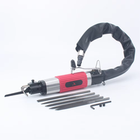 YOUSAILING AF-10 Scie alternative pneumatique et kit d'outils de ponçage 2-en-1, machine de découpe et de polissage à air 5000BPM, course de 10mm