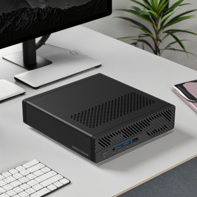 MINISFORUM Gamer MINI PC AMD R9 9955HX 7940HX 2*DDR5 Mini Workstation 2x10G SFP 2*2.5G LAN 3*NVMe  Micro Gaming Computer WiFi6E