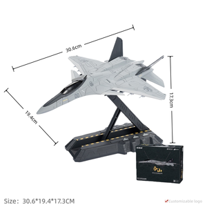 Modèle réduit en résine de l'avion de chasse maritime du projet South Heaven <span class=keywords><strong>Gate</strong></span>, licence authentique, échelle 1:72, collection de modèles d'avions - Product Image 1