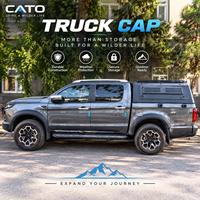 Capot rigide en alliage d'aluminium pour pick-up Toyota Hilux Nissan Navara, imperméable