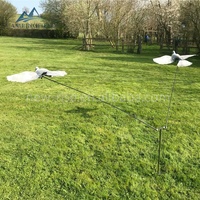 CAMPINGFIELD Pigeon Bouncer Twin Dual Pole-Acier revêtu de poudre écologique et durable pour la chasse en plein air et le tir Leurre