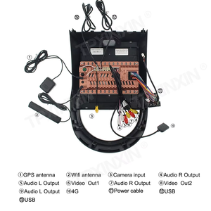 Android 12 cho Tesla phong cách màn hình cảm ứng <span class=keywords><strong>GPS</strong></span> đài phát thanh Video Player Carplay xe Auto Stereo đơn vị đứng đầu cho KIA Linh Hồn 2010- 2013 - Product Image 4