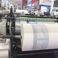 Machine de laminage du papier pour tissu tissé PP à structure hydraulique pour l'amélioration des réseaux
