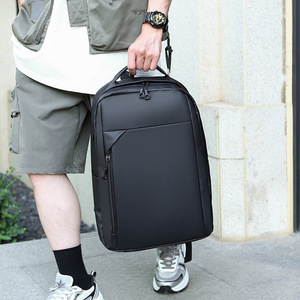 Sac à dos d'ordinateur pour hommes grande capacité haut de gamme navettage voyage d'affaires sac à dos cartable décontracté pour hommes - Product Image 3