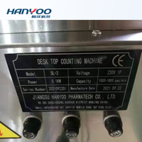 Machine de comptage électronique semi-automatique de table Hanyoo SL-2B pour petits laboratoires, comptage de comprimés et de capsules 600-2000 comprimés/min