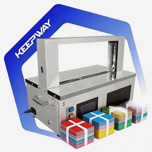 High Output Automatic Opp Film Tape Strapping Machine for Carton Paper Band Bundling Banding Machines 30mm - Product Image 1