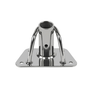 Barca in acciaio inossidabile montante marino montanti basi staffa - Product Image 1