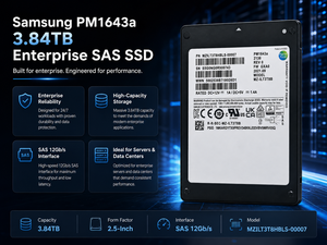 Pour Samsung PM1643a MZILT3T8HBLS-00007 3.84TB Enterprise SAS SSD 2.5" 12Gb/s Dual Port V-NAND TLC 2100MB/s Disque SSD - Product Image 4