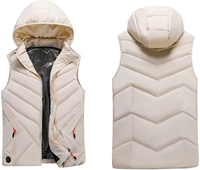 Vestes chauffantes intelligentes 5V, vêtements imperméables pour hommes, 9 zones chauffantes USB, veste de ski chauffante pour l'hiver