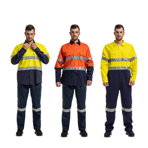 Chemises de travail respirantes en coton et polyester UPF50+ pour les travailleurs, très vendues - Product Image 3