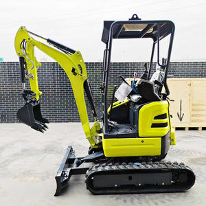 Gratis verzending Diesel kleine graafmachine 1,8 ton volledig hydraulische micro-graafmachine bouwplaats krappe ruimtes compacte graafmachine onderdelen - Product Image 1