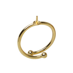 แหวนเงินแท้ S925 ปรับขนาดได้ ไซส์ 6-9 สำหรับใส่ไข่มุก DIY พร้อมฐานเปล่าสำหรับฝังไข่มุก แหวนแบบเปิดถอดไข่มุกได้ - Product Image 5