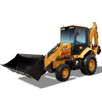 74 Gross Power Backhoe Loader Excavator Terintegrasi Tugas Berat Daya Tahan Lama Harga Terjangkau Mesin Konstruksi Merek TERBAIK