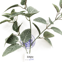 FITONIA Dekorasi Pesta Pernikahan, Kualitas Tinggi Daun Mint Buatan Daun Mint Sentuhan Asli