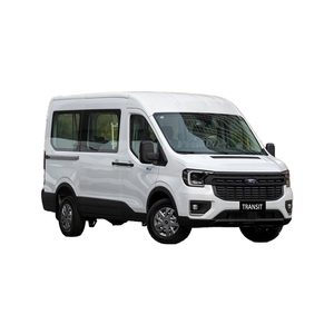 Sièges en cuir personnalisés pour <span class=keywords><strong>Ford</strong></span> <span class=keywords><strong>Transit</strong></span> Van électrique 2022-2024, couleur foncée, côté gauche, véhicule à énergie nouvelle, prix abordable - Product Image 2