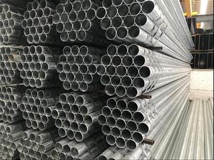 Hot Sales Hot-Dipped Galvanized Round Steel Pipe Gi Tubing Pre Galvanized ERW Steel <strong>Tube</strong> For Greenhouse Building Construction - Product Image 5