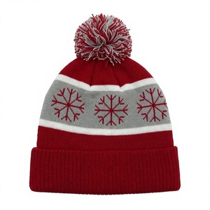 Gorro de punto acrílico personalizado al por mayor para hombre, gorro de invierno con logo bordado, gorro cálido unisex de punto con puño, etiqueta privada OEM - Product Image 4