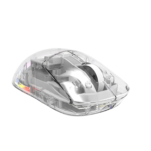 Chuột chơi game không dây có thể sạc lại có thể lập trình RGB gx42wr, chế độ Ba 2.4G + bt5.0 + Có dây, 5000dpi, paw3325db, trọng lượng nhẹ 75g - Product Image 4