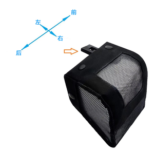 Sac de collecte de douilles tactique en PVC personnalisé en usine, à dégagement rapide, pour accessoires de chasse et de tir, fixation Picatinny - Product Image 2