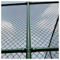 Filet de clôture résistant à la corrosion, filet de clôture en fil d'acier galvanisé, filet de clôture pour écoles, filet de clôture recouvert de PVC, service OEM disponible