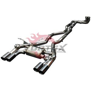 Sistema de Escape Catback Valvetronic Vortex SS304 para BMW F87 M2 M2C N55 S55 3.0T, Sistema de Silenciador de Alto Rendimiento con Puntas Cuádruples - Product Image 1