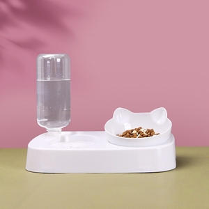 Desain Baru Tempat Makan Hewan Peliharaan Otomatis Ganda Kecil Populer dengan Mangkuk Tahan Air dan Botol Air untuk Anjing, Penggunaan Luar Ruangan, Dalam Ruangan, dan Perjalanan - Product Image 6