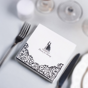Kunden spezifische weiche Einweg-Bronzing Servietten & Servietten Hot Stamp ing Dinner Servietten Papier material - Product Image 6