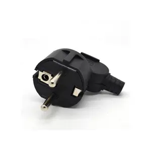 16a Eu Europese 2 Pins Ac 250V Stopcontact Rewireable Stekker Mannelijke Stopcontacten Adapter