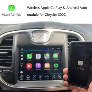 Không dây Apple Carplay cho Chrysler 300C 2012 2016 Navigation đài phát thanh Car DVD Player gương liên kết Android Auto Bộ dụng cụ - Product Image 3