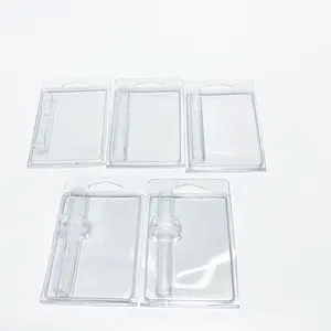पीईटी स्लाइड ब्लिस्टर पैकेजिंग प्लास्टिक क्लैमशेल स्पष्ट पैकेजिंग बॉक्स