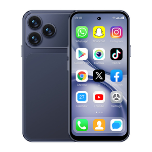 Smartphone mini ONEMYTH A19Pro 4G double SIM, écran HD 4,5 pouces, 2000 mAh, 3 Go + 64 Go, Android <span class=keywords><strong>10</strong></span>.0, Play Store, petit téléphone portable, identification faciale - Product Image 1