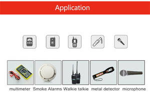6lr61 9 в долговечная батарея 560 мАч 9 В сухая батарея Щелочная неперезаряжаемая батарея - Product Image 4