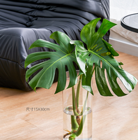 Vase Cylindrique Créatif Nordique en Acrylique – Écologique, Durable, Décoration de Centre de Table, Mini Vases de Luxe Transparents pour Plantes