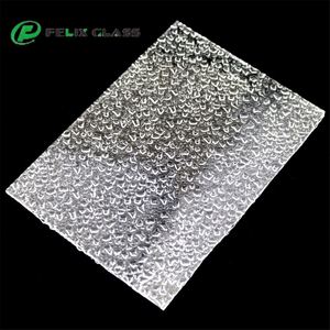 Verre à motifs transparent de 2 mm, 3 mm, 4 mm, 5 mm, 6 mm, verre laminé - Product Image 5