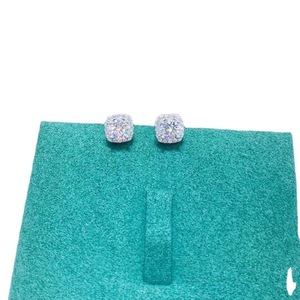 Women Earrings Stud Set for Gift Fashion Jewelry Sets Shiny Stainless Steel Zircon Pendant <b>Necklace</b> Earrings and <b>Rings</b> Set - Product Image 5