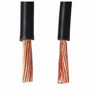 China 450/750V Electric Wire and Cable PVC IEC Insulated 4 mm2 Multi-Copper Wire Strand for Overhead Application