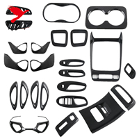 Pour BYD Sealion 06 DM-i/EV 2025-2026 : Garniture de protection intérieure de voiture, superposition de console centrale, décoration style fibre de carbone, accessoire ABS