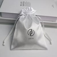 Sacs de Rangement en Soie de Luxe avec Logo Personnalisé, Réutilisables, pour Sacs à Main, Chaussures, Bottes, en Satin à Cordon de Serrage - Vente en Gros