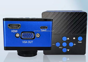 Microscopio computarizado trinocular biológico de Laboratorio Profesional, <span class=keywords><strong>software</strong></span> de <span class=keywords><strong>imagen</strong></span> editable directa con cámara, ordenador PC - Product Image 4