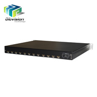 Flux IPTV numérique 12 canaux hd encodeur serveur iptv pour hôtel hôpital système IPTV